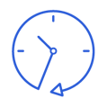 Icon von einer Uhr