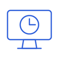 _Zeit-Uhr-Bildschirm-Icon