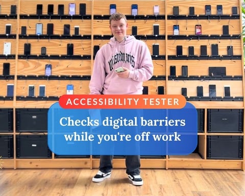 Accessibility Tester_checks digital barriers while you're off work